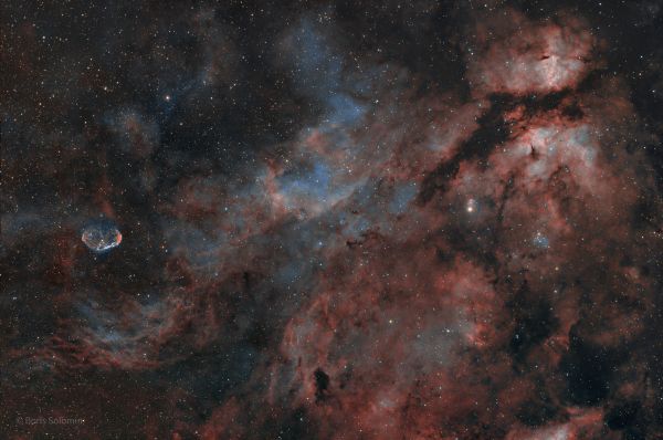 Sadr region. HOO - Astrophotography