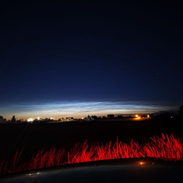 Noctilucent clouds - Astrophotography