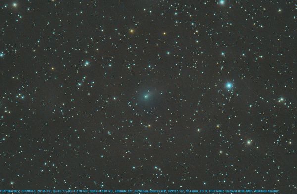 103P/Hartley 2 - Astrophotography