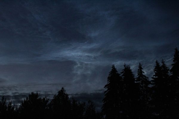 Noctilucent clouds - Astrophotography