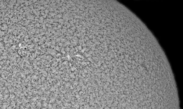 Solar activity, March 27, 2021 - Astrophotography