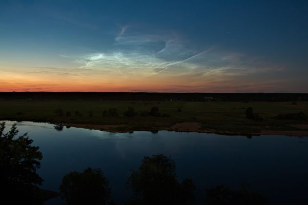 Nuctilucent clouds - Astrophotography
