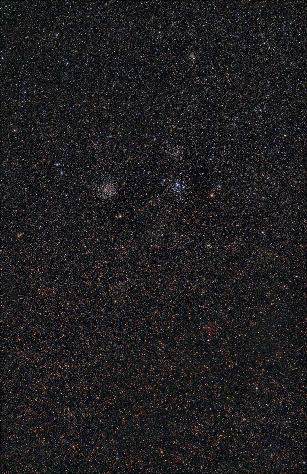 Open Clusters in Puppis M 46/47, second attempt - Astrophotography