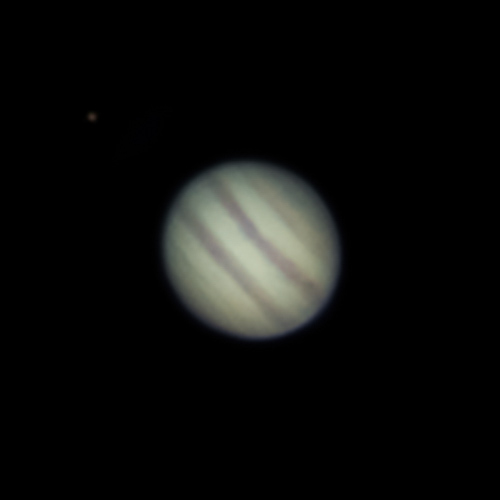 Jupiter through a 70mm telescope! - Astrophotography