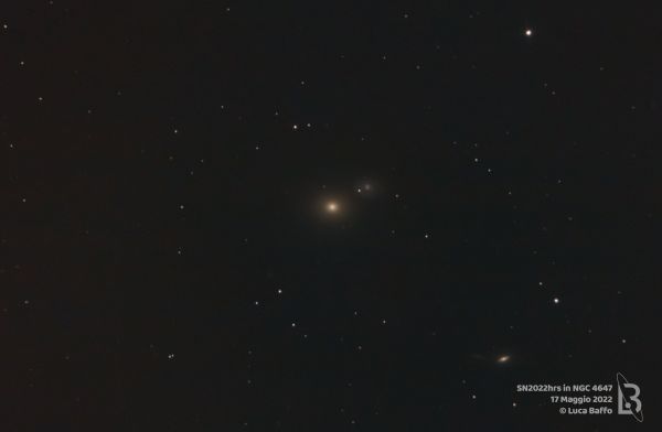 5 - SN2022HRS IN NGC4647 - Astrophotography