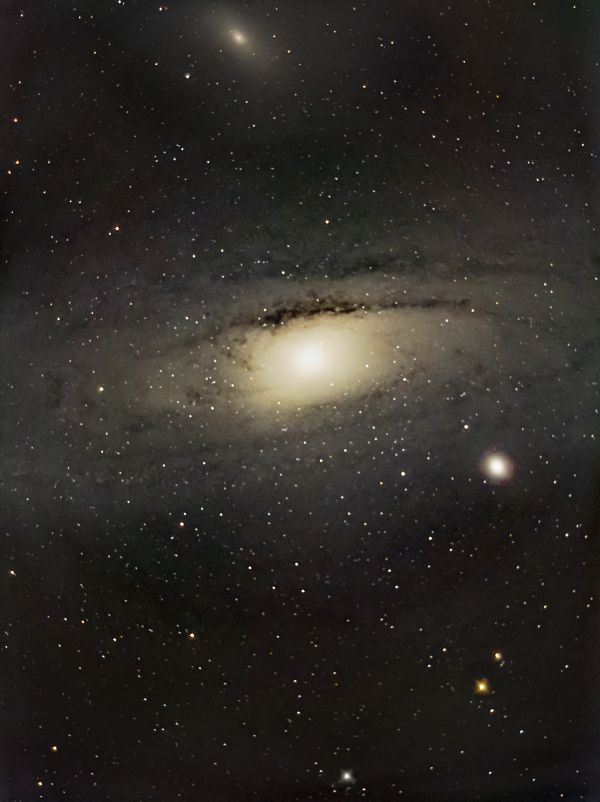 Galaxy M31 in Andromeda - Astrophotography