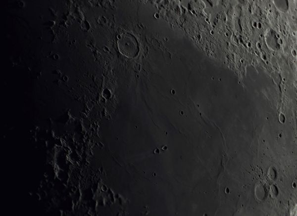 Moon, Mare Fecunditatis, Pickering, Messier, Taruntius - Astrophotography