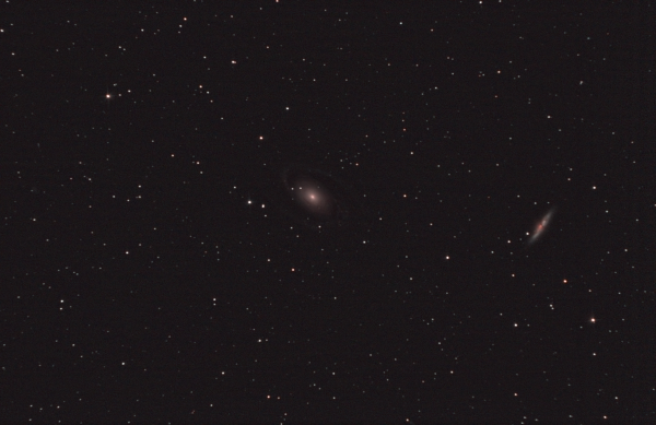 Bode's Galaxy and the Cigar Galaxy - Astrophotography