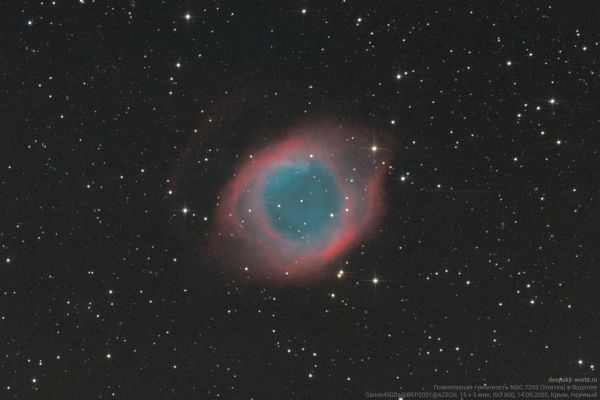 NGC 7293 (Helix) in Aquarius - Astrophotography