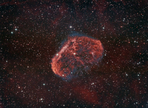 NGC 6888 Crescent nebula - Astrophotography
