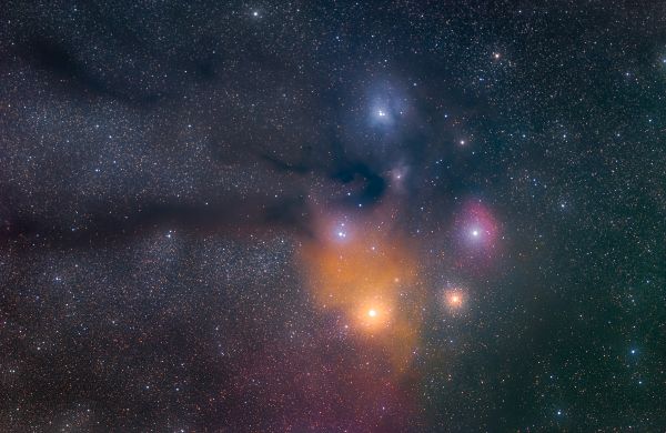 The Rho Ophiuchi and Antares Nebula Complex - Astrophotography