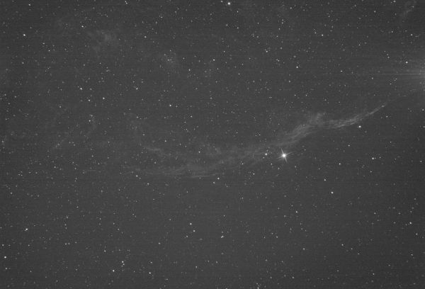 NGC 6960 Ha test - Astrophotography