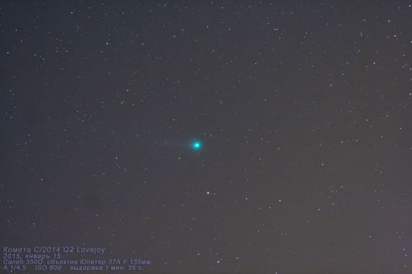 Comet Lovejoy - Astrophotography