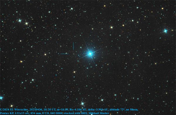 C/2024 E1 Wierzchos - Astrophotography