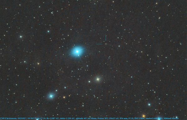 170P/Christensen - Astrophotography