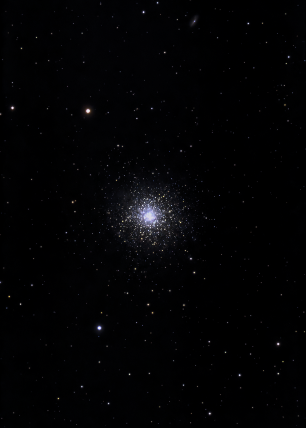 Globular star cluster M 13 in the constellation Hercules - Astrophotography