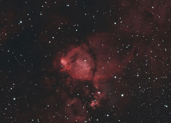 IC 1795 Fish Head (Moon 100%) - Astrophotography