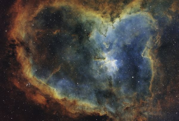 Heart nebula (ic1805) - Astrophotography