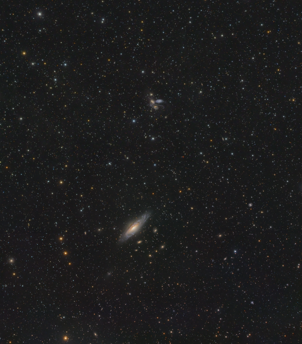 NGC 7331 and Stephan's Quintet in Pegasus - Astrophotography