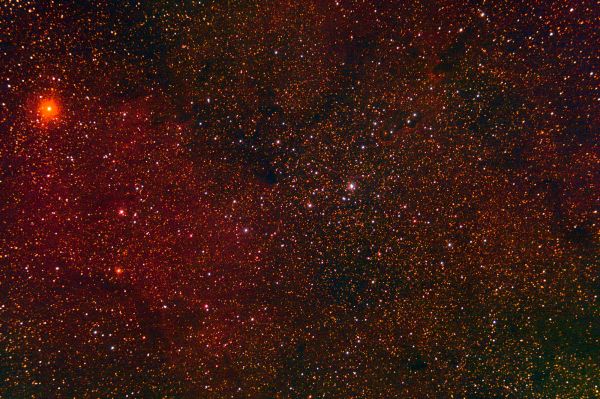 Emission nebula IC1396 - Astrophotography