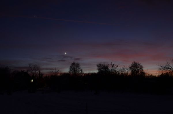 Moon and Venus - Astrophotography