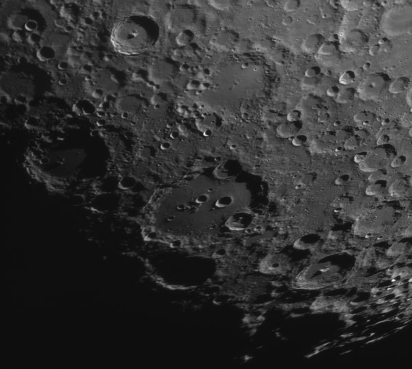 Craters Tycho, Clavius, Moretus 19.06.2021 - Astrophotography