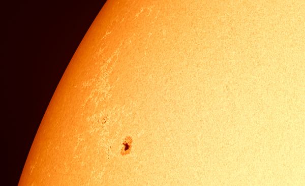 Photosphere of the Sun (section) 09.04.2022 - Astrophotography