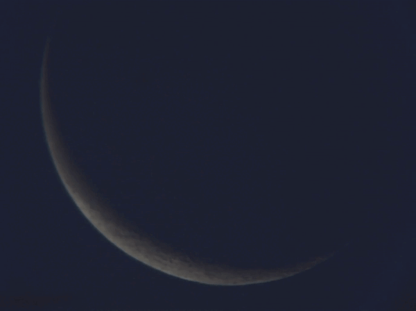 Airplane passing in front of the Moon (Phase = -8% from 11/24/19). From the archive - Astrophotography