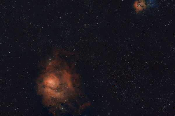 Lagoon Nebula - NGC 6523, M8 - Astrophotography