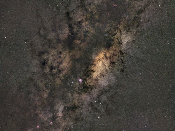The Pipe Nebula and the Milky Way - Astrophotography
