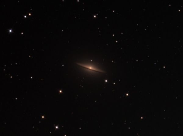 M 104, the Sombrero Galaxy - Astrophotography