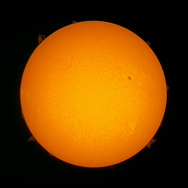 The Sun on May 21, 2023. - Astrophotography