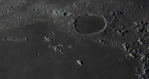 Plato, the Straight Range, the Tenerife Mountains, Mount Pico - Astrophotography