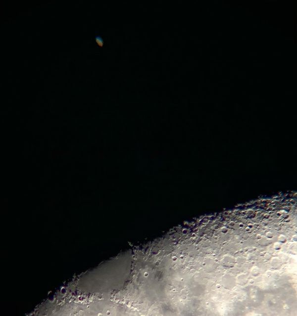 Saturn and Moon conjunction - Astrophotography