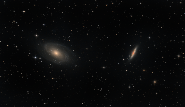 M81 & M82 - Bode's and Cigar Galaxies - Astrophotography