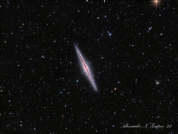 NGC 891 in LRGB - Astrophotography