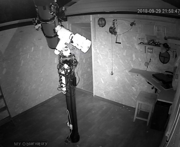 My astrological setup at work. - Astrophotography