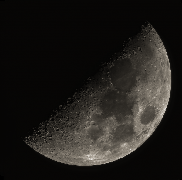 The Moon on D-Day - Astrophotography
