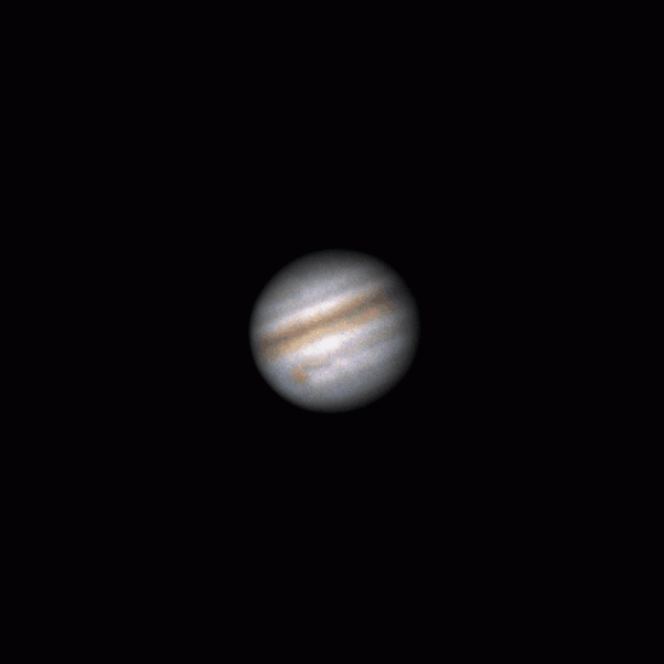 Rotation of Jupiter 20 minutes - Astrophotography