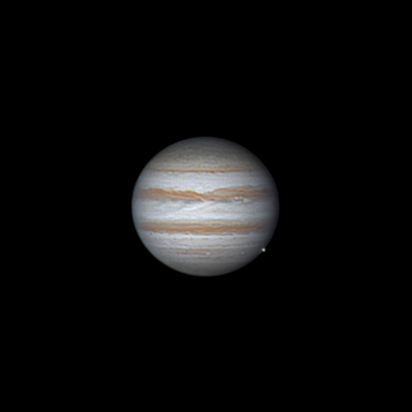 Jupiter and Europa - Astrophotography