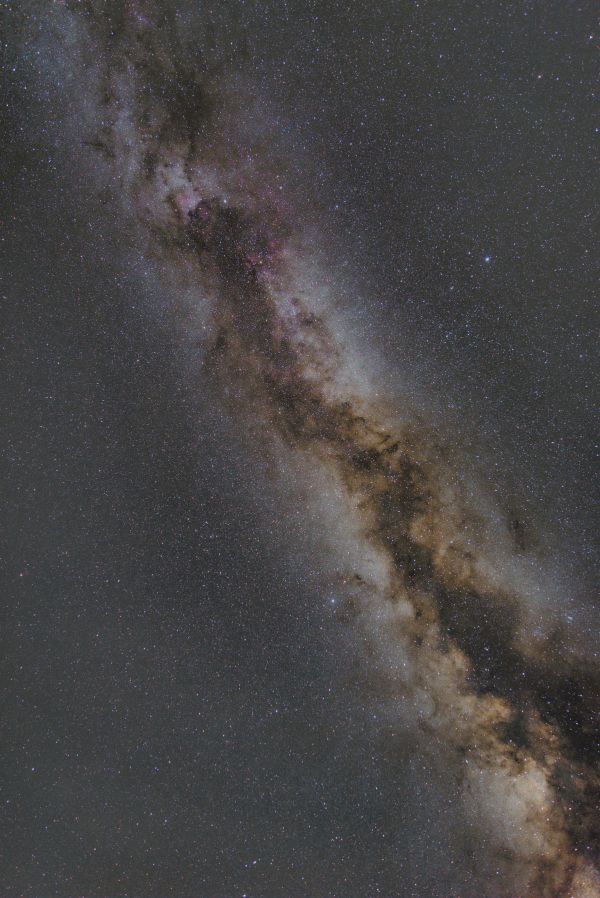 Milky Way from horizon to zenith - Astrophotography