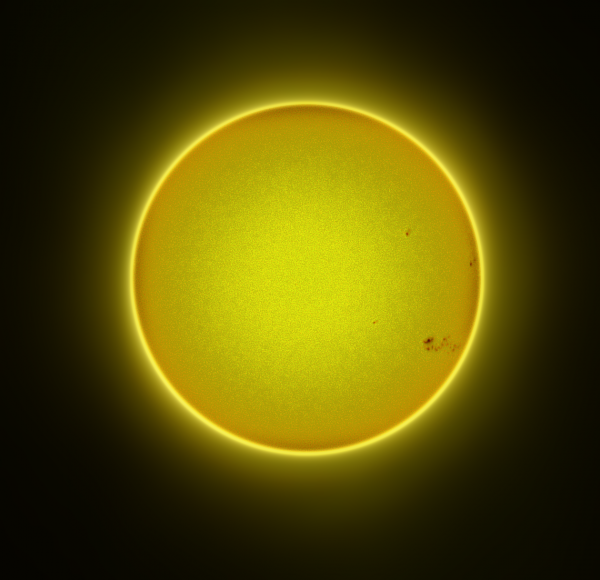 An attempt to capture the Sun in HDR - Astrophotography