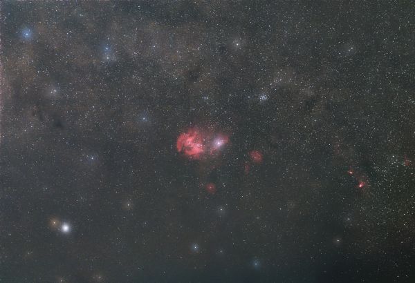 Running Chicken Nebula - Astrophotography