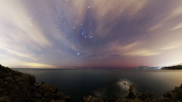 Orion over the sea - Astrophotography