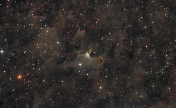 Ghost Nebula! (Sharpless 2-136, Sh2-136, VdB 141) - Astrophotography