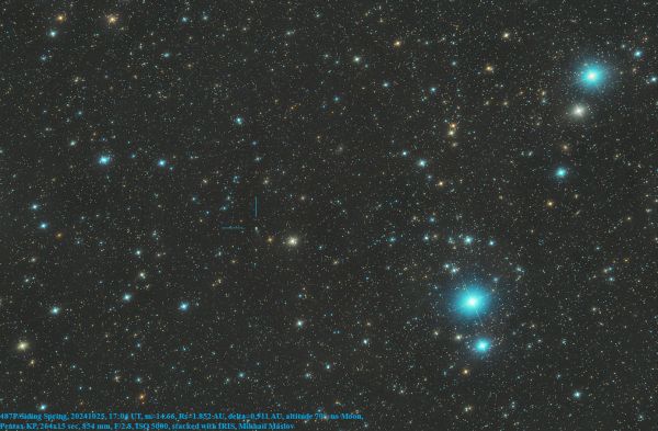 487P/Siding Spring - Astrophotography