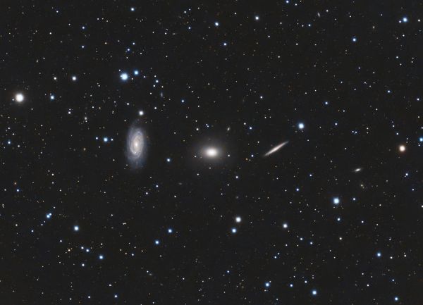 Dragon Trio (NGC 5981, NGC 5982, NGC 5985) - Astrophotography