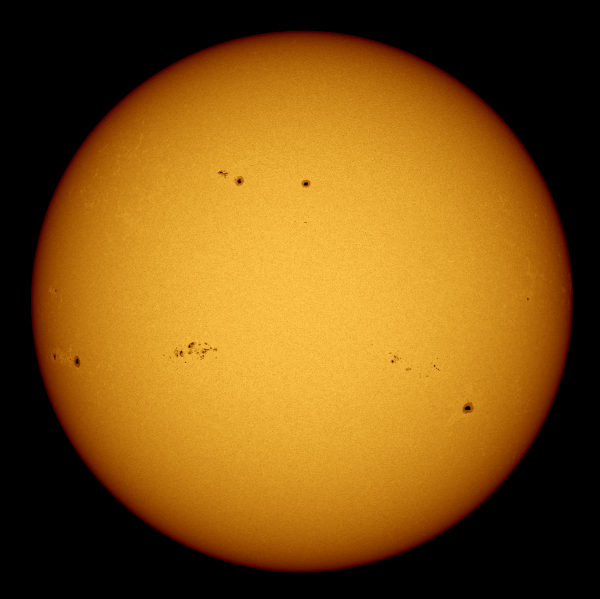 The photosphere of the Sun - Astrophotography