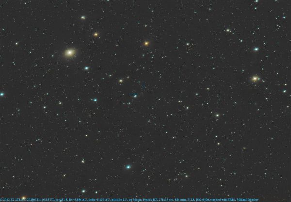 C/2022 E2 ATLAS - Astrophotography