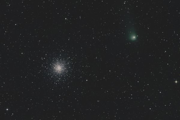 C/2017 K2 PANSTARRS and M10 - Astrophotography